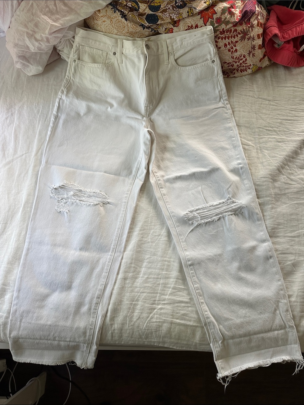 Madewell Baggy Straight Jeans